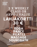 LAHJAKORTTI 30 € / GIFTCARD