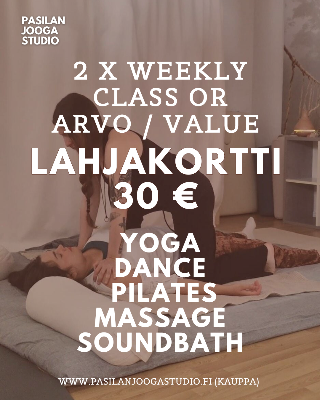 LAHJAKORTTI 30 € / GIFTCARD