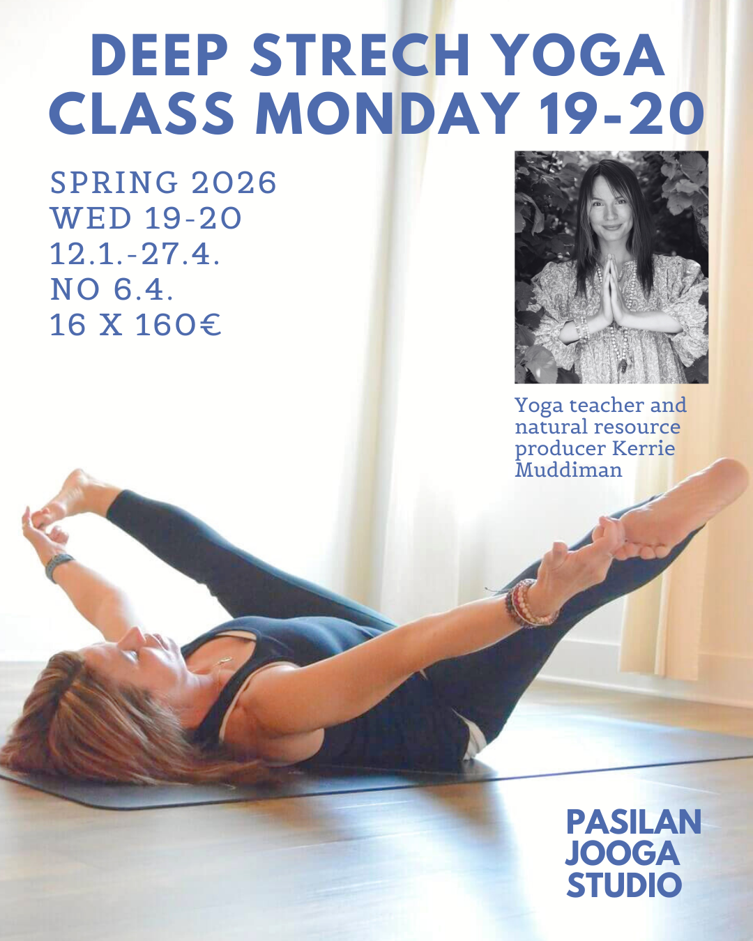 DEEP STRECH YOGA COURSE KEVÄT 2026